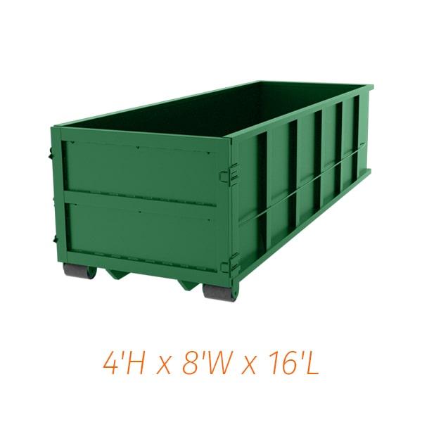 delivery times for 15 yard dumpsters depend on the rental company's availability and your location